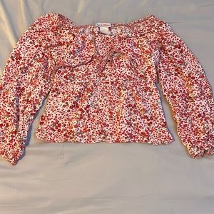Girls Love & Whimsy Floral Top